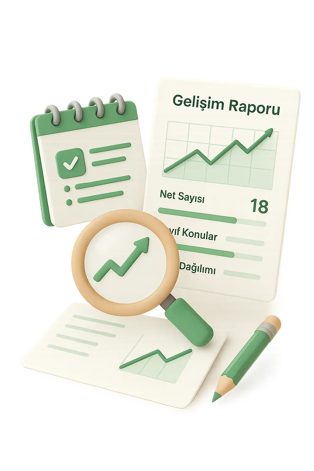 YKS LGS gelişim takibi - Performans analizi